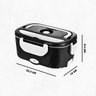 Marmita Elétrica Portátil Bivolt para Casa Carro e Caminhão Cor:preto - 8