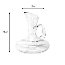Decanter Vidro P/ Vinho Jarra com Alça para Bebidas 1l 19cm - 4