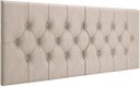 Ver imagem 1 de Cabeceira Painel Estofada Dubai Deluxe Queen Areia 1,60m - Pc Móveis