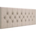 Ver imagem 1 de Cabeceira Painel Estofada Dubai Deluxe Queen Areia 1,60m - Pc Móveis