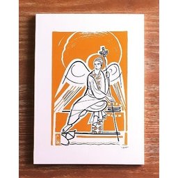 Anjo da Ressurreição - 24cm x 33cm - Cláudio Pastro - 1