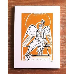 Anjo da Ressurreição - 24cm x 33cm - Cláudio Pastro