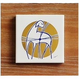 Cordeiro 15cm x 15cm - Cláudio Pastro - 2