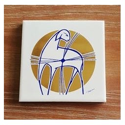 Cordeiro 15cm x 15cm - Cláudio Pastro - 1