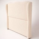 Ver imagem 4 de Cabeceira Cama Box Queen Size 160cm Aurora Orgânica Estofada Boucle com Sapatas Plásticas