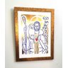 Jesus, o Bom Pastor 50,5cm x 38,5cm - 1