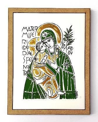 Mater Misericordiae 17,5cm X 22,5cm - 1