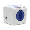 Ver imagem 7 de Powercube Original Pwc-r4u Elg Azul 4 Tomadas + 2 Usb
