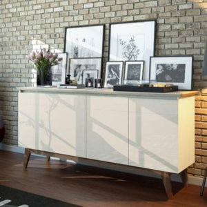 Buffet Classic 1.8 Off White 64511 Sala de Jantar Imcal Móveis