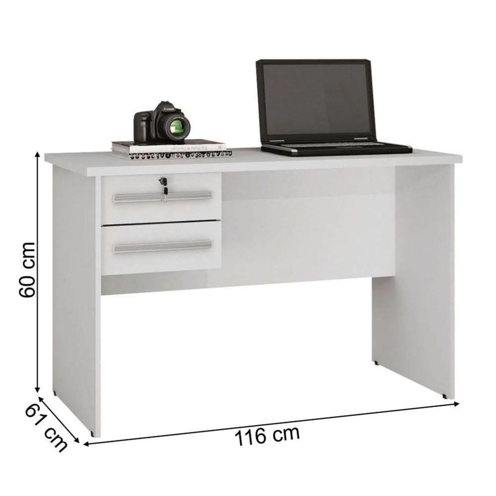 Mesa Para Computador Byte Branco - 3