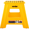 Banqueta Plástica Dobrável 360 Mm Amarela Vonder - 3