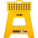 Ver imagem 7 de Banqueta Plástica Dobrável 360 Mm Amarela Vonder