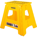 Ver imagem 2 de Banqueta Plástica Dobrável 360 Mm Amarela Vonder