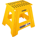 Ver imagem 1 de Banqueta Plástica Dobrável 360 Mm Amarela Vonder
