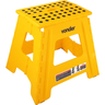 Banqueta Plástica Dobrável 360 Mm Amarela Vonder - 1