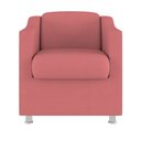 Ver imagem 3 de Cadeira Poltrona Decorativa Reforçada Sala de Espera – Balaqui Decor Cor:Rosa