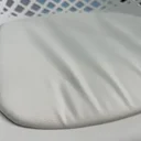 Ver imagem 3 de Cadeira de Jantar Web com Assento Estofado Madeira Maciça Premium Branca