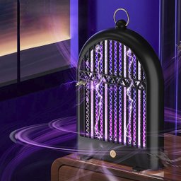 Luminaria Repelente Armadilha Mata Inseto Mosca Mosquito Luz Ultravioleta Usb Portatil Gancho Pendur - 2