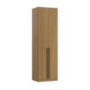 Ver imagem 2 de Guarda-roupa Modulado 2 Portas com Prateleiras e Cabideiro sem Gavetas 70cm 100% MDF Trend Altezza