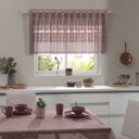 Ver imagem 2 de Cortina Pia/Vitro Renda Color Retro 2,00X0,80 Rose