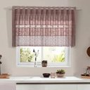 Ver imagem 6 de Cortina Pia/Vitro Renda Color Retro 2,00x0,80 Rose