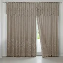 Ver imagem 5 de Cortina Renda Roseiral Sala Desert 3,50x2,20 com Bando