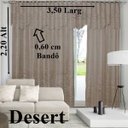 Ver imagem 4 de Cortina Renda Roseiral Sala Desert 3,50x2,20 com Bando