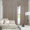Ver imagem 1 de Cortina Renda Roseiral Sala Desert 3,50x2,20 com Bando