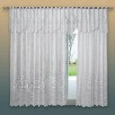 Ver imagem 4 de Cortina Renda Roseiral Sala Branca 3,50x2,20 com Bando
