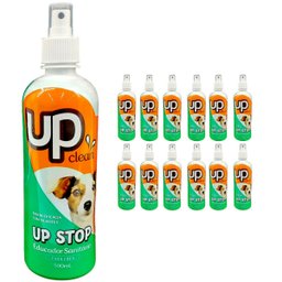 12x Educador Sanitário Pet Xixi Não Pode Cães Spray Limão 500ml - 1