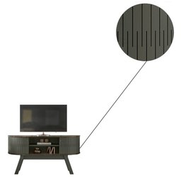 Rack Bancada Emily TV 55 2 Portas Jade Oliva Tana Decor Madetec - 5