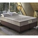 Ver imagem 1 de Cama Box Conjugado Queen com Colchão 158x59x198 Macau Gazin Cr35361 Marrom
