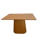 Ver imagem 1 de Mesa de Jantar Cone Retangular 200x100 Cm Base Oval Cinamomo Tampo Personal Decor Design