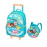 Kit Mundo Bita Mochila Infantil Rodinhas Mundo Bita + Lancheira Mundo Bita Céu Pacific - 1