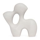 Ver imagem 1 de Escultura Decorativa Abstrata em Poliresina 28cm 21139 Mart
