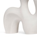 Ver imagem 3 de Escultura Decorativa Abstrata em Poliresina 28cm 21139 Mart