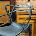 Ver imagem 3 de Kit Mesa de Jantar Redonda Madeira + 6 Cadeiras Alegra Preta Nossa Kasa Móveis