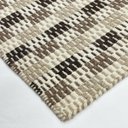 Ver imagem 2 de Tapete Kilim 61x92 Geometrico Marrom Bege