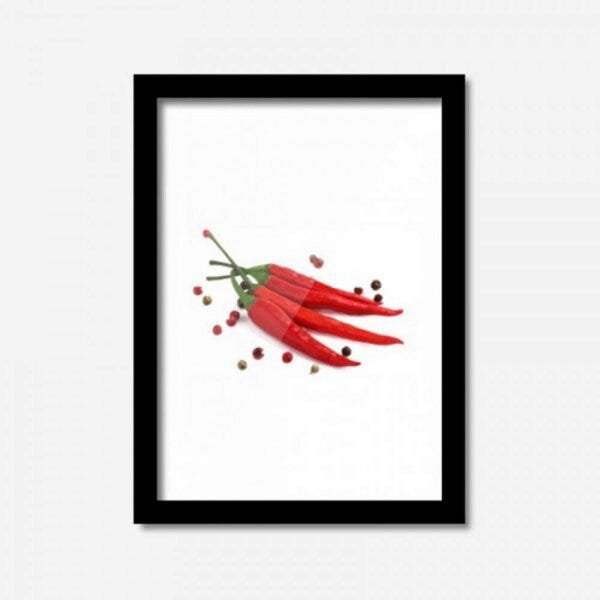 Quadro Decorativo Pimenta 45cmx33cm Los Quadros - 1