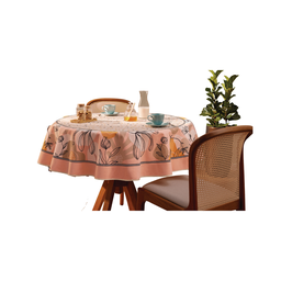 Toalha de Mesa Pratica Redonda Estampada 4 Lugares Canteiro - 3