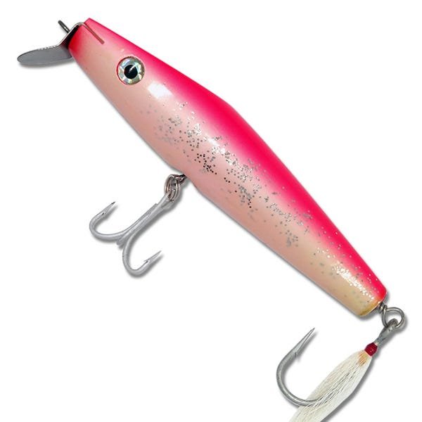 Isca Artificial Barbela Metal 46g 12cm Opass MG-08 Para Pesca #1 Rosa