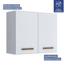 Ver imagem 3 de Cozinha Completa 7 Portas 3 Gavetas Atenas Kaiki Móveis Branco