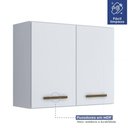 Ver imagem 4 de Cozinha Completa 7 Portas 3 Gavetas Atenas Kaiki Móveis Branco