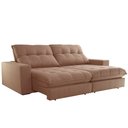 Ver imagem 1 de Sofa Retrátil Dublin 2,10m Mola Ensacada 03 Lugares Txr