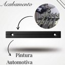 Ver imagem 3 de Kit 20 Puxador Port Gaveta Móveis Cozinha Drop Alumínio 50mm - Preto