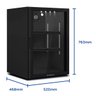 Expositor Refrigerador All Black para Balcões VB11 97 Litros Metalfrio - 3