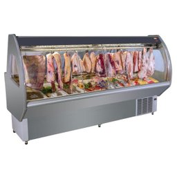 Balcão Expositor de Açougue Linha Max 3,000m em Inox KLIMA - 110v - 2