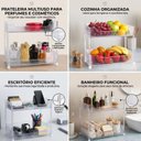 Ver mais imagens de Prateleira Acrilico Transparente 2 Andares Organizador Cozinha Banheiro Perfumes Maquiagem