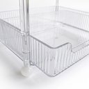 Ver imagem 5 de Prateleira Acrilico Transparente 2 Andares Organizador Cozinha Banheiro Perfumes Maquiagem