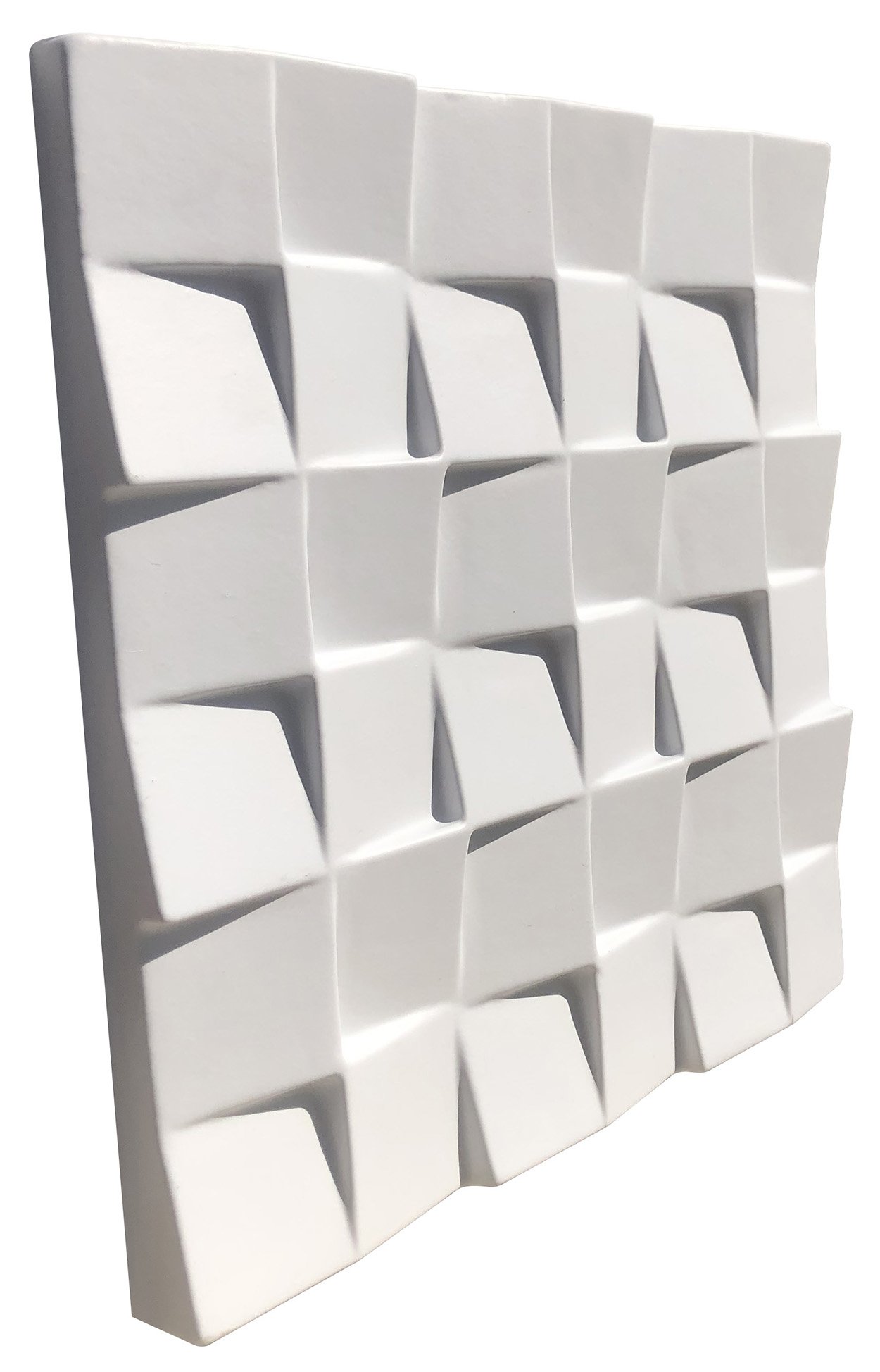 Forma 3D Gesso e Cimento ABS 1mm - Prisma 30x30 cm - 4